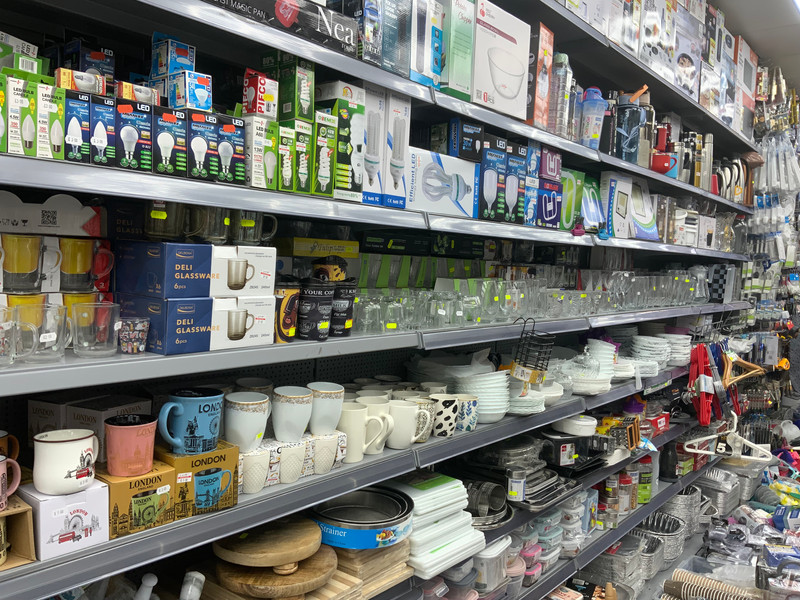 Household products – glassware, mugs and LED lighting