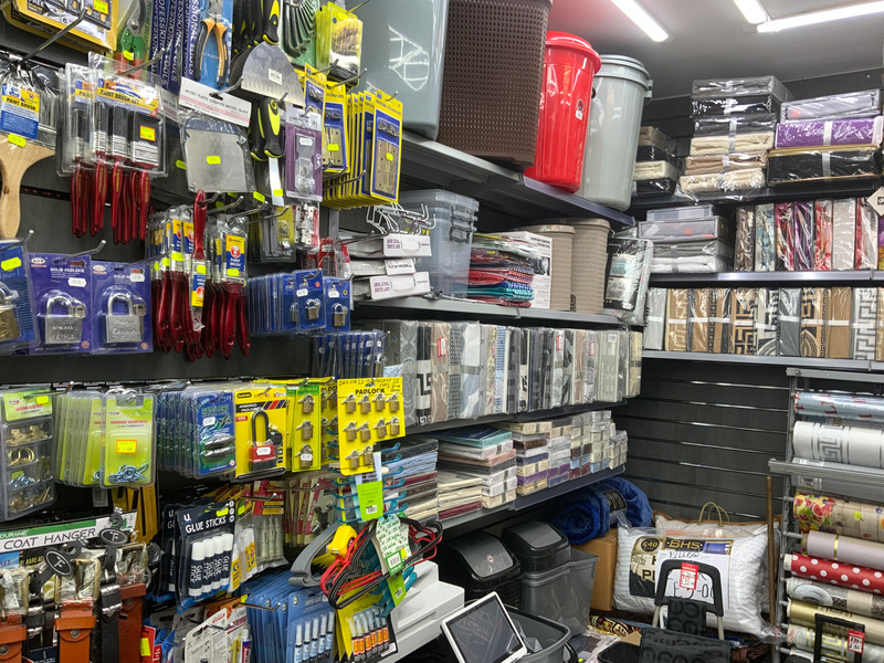 Hardware, tools, padlocks and home essentials